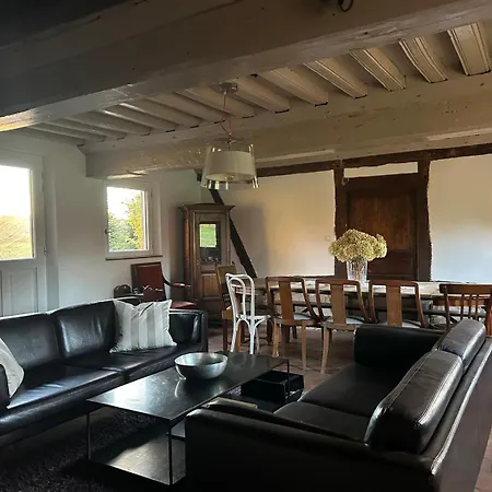 Maison Xviiie Avec Vue Panoramique Exceptionnelle - 12 Pers Au Coeur Du Pays D'Auge בית נופש *