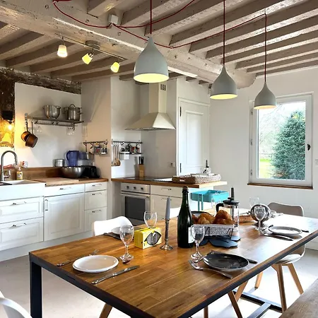 Maison Xviiie Avec Vue Panoramique Exceptionnelle - 12 Pers Au Coeur Du Pays D'auge *