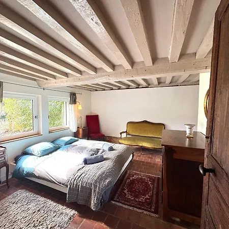 Сasa de vacaciones Maison Xviiie Avec Vue Panoramique Exceptionnelle - 12 Pers Au Coeur Du Pays D'auge Le Renouard