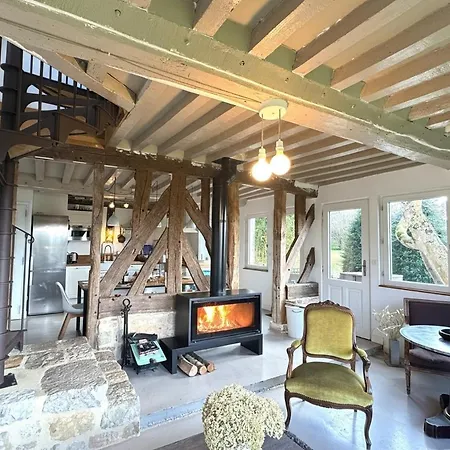 Maison Xviiie Avec Vue Panoramique Exceptionnelle - 12 Pers Au Coeur Du Pays D'auge