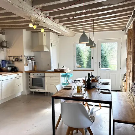 بيت للعطل Maison Xviiie Avec Vue Panoramique Exceptionnelle - 12 Pers Au Coeur Du Pays D'auge