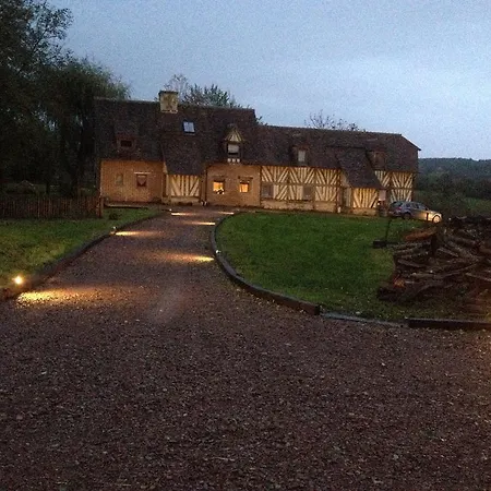 בית נופש Maison Xviiie Avec Vue Panoramique Exceptionnelle - 12 Pers Au Coeur Du Pays D'Auge