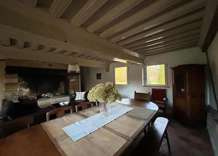 Maison Xviiie Avec Vue Panoramique Exceptionnelle - 12 Pers Au Coeur Du Pays D'auge * Le Renouard