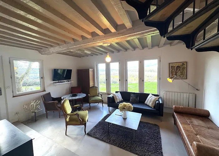 Maison Xviiie Avec Vue Panoramique Exceptionnelle - 12 Pers Au Coeur Du Pays D'auge * Le Renouard