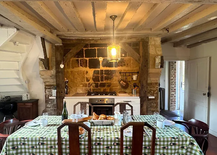 Maison Xviiie Avec Vue Panoramique Exceptionnelle - 12 Pers Au Coeur Du Pays D'auge