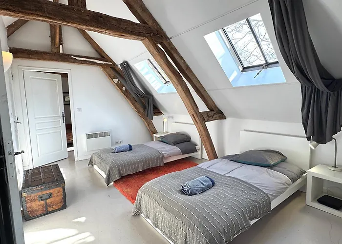 بيت للعطل Maison Xviiie Avec Vue Panoramique Exceptionnelle - 12 Pers Au Coeur Du Pays D'auge Le Renouard