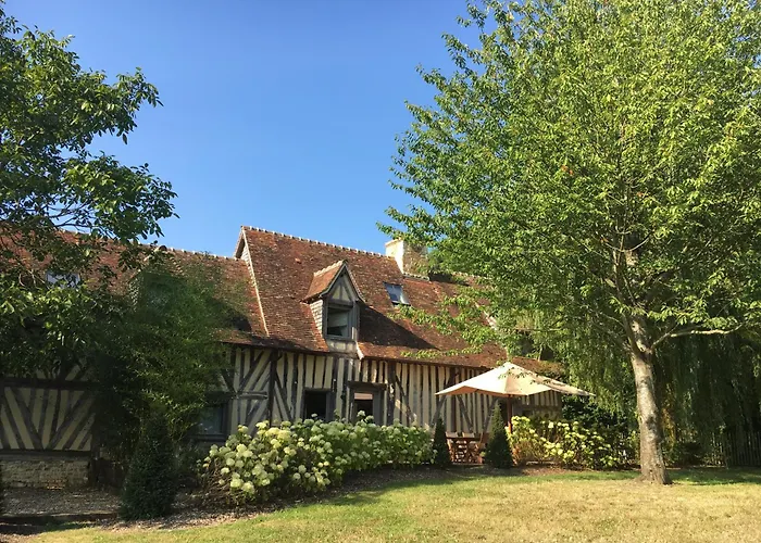 Maison Xviiie Avec Vue Panoramique Exceptionnelle - 12 Pers Au Coeur Du Pays D'auge * Le Renouard