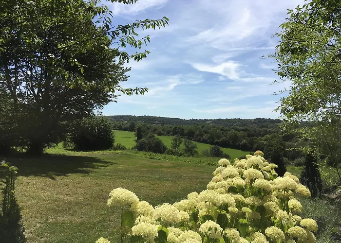 بيت للعطل Maison Xviiie Avec Vue Panoramique Exceptionnelle - 12 Pers Au Coeur Du Pays D'auge