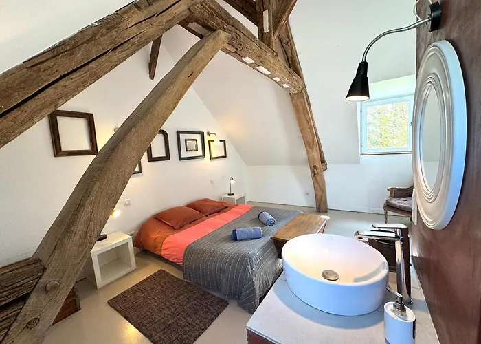 Maison Xviiie Avec Vue Panoramique Exceptionnelle - 12 Pers Au Coeur Du Pays D'auge بيت للعطل