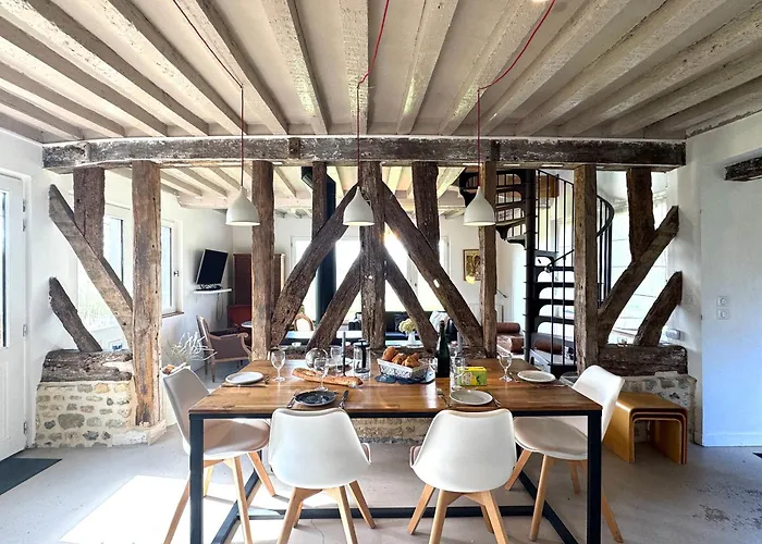 بيت للعطل Maison Xviiie Avec Vue Panoramique Exceptionnelle - 12 Pers Au Coeur Du Pays D'auge