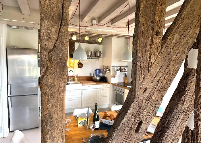 بيت للعطل Maison Xviiie Avec Vue Panoramique Exceptionnelle - 12 Pers Au Coeur Du Pays D'auge *