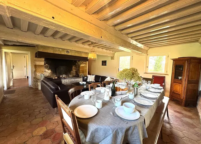 Maison Xviiie Avec Vue Panoramique Exceptionnelle - 12 Pers Au Coeur Du Pays D'auge