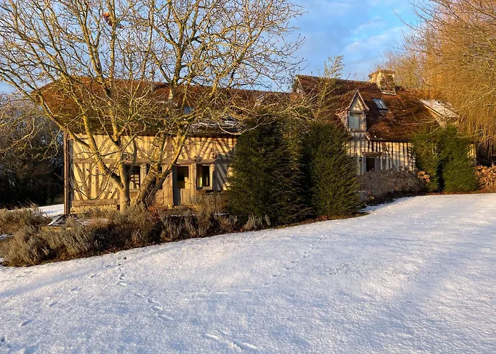 Maison Xviiie Avec Vue Panoramique Exceptionnelle - 12 Pers Au Coeur Du Pays D'auge *