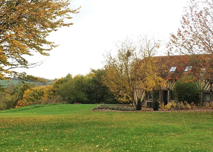 בית נופש Maison Xviiie Avec Vue Panoramique Exceptionnelle - 12 Pers Au Coeur Du Pays D'Auge Le Renouard