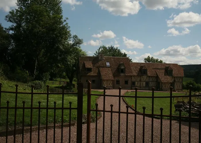 Maison Xviiie Avec Vue Panoramique Exceptionnelle - 12 Pers Au Coeur Du Pays D'Auge