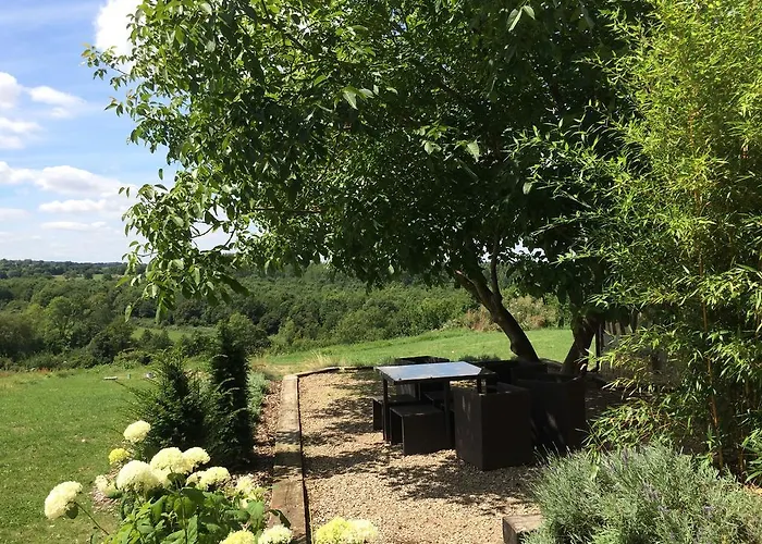 Maison Xviiie Avec Vue Panoramique Exceptionnelle - 12 Pers Au Coeur Du Pays D'Auge בית נופש Le Renouard